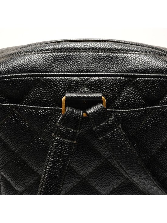 Chanel Backpack Caviar Turnlock